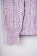 Ladies full sleeve round neck loose fit winter pullover.