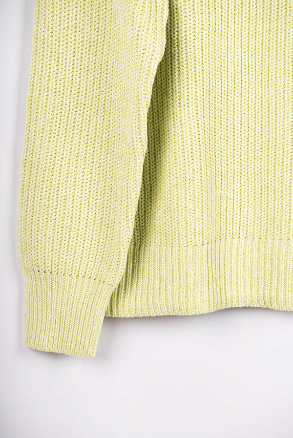 Ladies full sleeve round neck loose fit winter pullover.