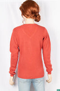 Ladies full sleeve casual fit v neck sweaters