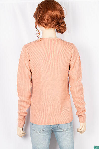 Ladies full sleeve casual fit v neck sweaters