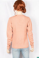 Ladies full sleeve casual fit v neck sweaters