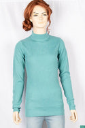Ladies full sleeve casual fit round neck sweater.