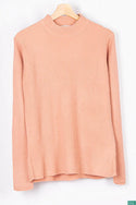 Ladies full sleeve casual fit round neck sweater.