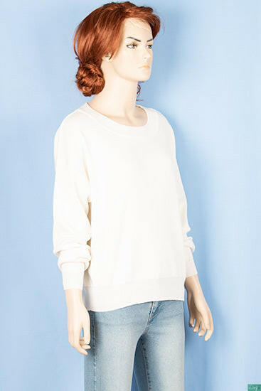 Ladies full sleeve crew neck Baggy style loose fit knitwear.
