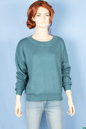 Ladies full sleeve crew neck Baggy style loose fit knitwear.
