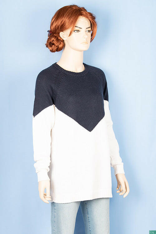 Ladies full sleeve round neck Loose fit knitwear.