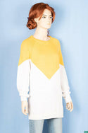 Ladies full sleeve round neck Loose fit knitwear.