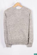 Ladies full baggy sleeve casual fit light knit wrap top