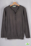 Ladies full sleeve Casual fit Knitwear in Baby Pink and Grey colours.