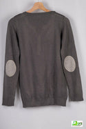 Ladies full sleeve Casual fit Knitwear in Baby Pink and Grey colours.