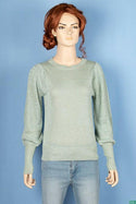 Ladies baggy full sleeve round neck Casual fit glittery light knitwear