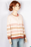 Ladies round neck full sleeve soft light Cardigan.