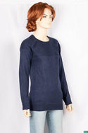 Ladies full sleeve round neck Casual fit long sweater.