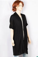 Ladies Casual fit long Drape cardigan.