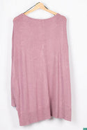 Ladies casual fit long Drape Cardigan.