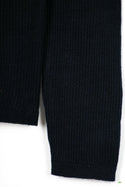 V neck full sleeve ladies’ light soft sweater with button