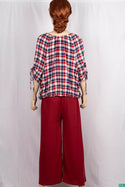Ladies casual fit Wide Leg Long Palazzo Pants.