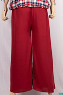 Ladies casual fit Wide Leg Long Palazzo Pants.