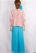 Ladies casual fit Wide Leg Long Palazzo Pants.
