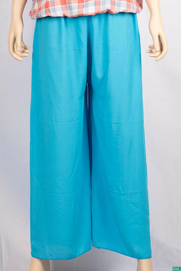 Ladies casual fit Wide Leg Long Palazzo Pants.