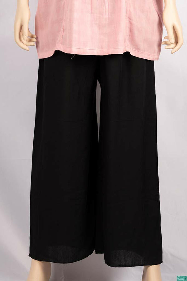 Ladies casual fit Wide Leg Long Palazzo Pants.