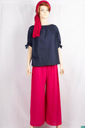 Ladies casual fit Wide Leg Long Palazzo Pants.