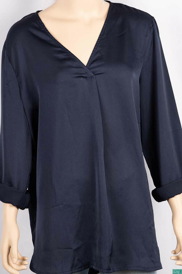 Ladies full sleeve V neck casual fit high quality a classy look tops.