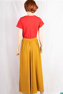 Ladies casual fit Long wide legged Palazzo Pants Trousers with elasticated waist.