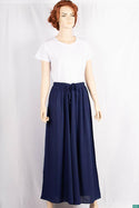 Ladies casual fit Long wide legged Palazzo Pants Trousers with elasticated waist.