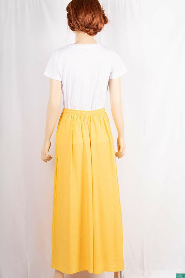 Ladies casual fit Long wide legged Palazzo Pants Trousers with elasticated waist.