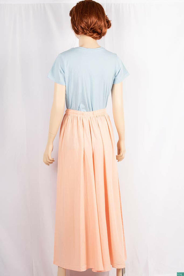 Ladies casual fit Long wide legged Palazzo Pants Trousers with elasticated waist.