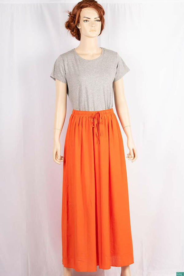 Ladies casual fit Long wide legged Palazzo Pants Trousers with elasticated waist.