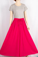 Ladies casual fit Long wide legged Palazzo Pants Trousers with elasticated waist.