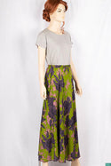 Ladies casual fit Stretchable waist skirts with Side optional belts.