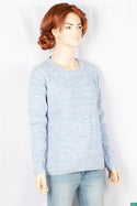 Ladies full sleeve casual fit round neck knitwear.