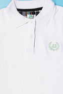 Ladies Short Sleeve Polo, White
