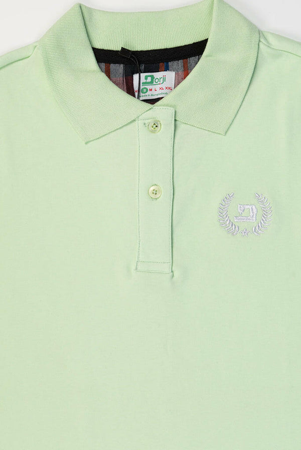 Ladies Short Sleeve Polo, Pastel Green