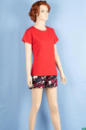 Ladies T-Shirts, Red