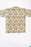 Men’s half sleeve slim fit summer Shirts on French history prints.