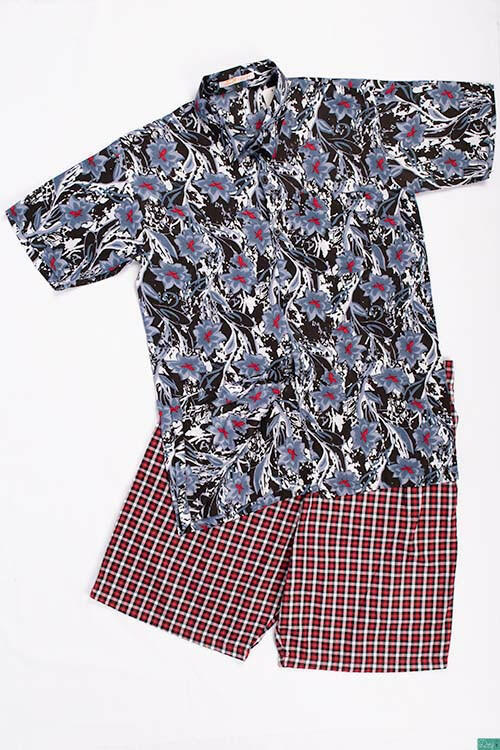 Men’s half sleeve slim fit floral prints Summer Shirts.