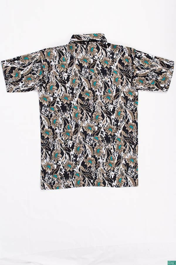 Men’s half sleeve slim fit floral prints Summer Shirts.