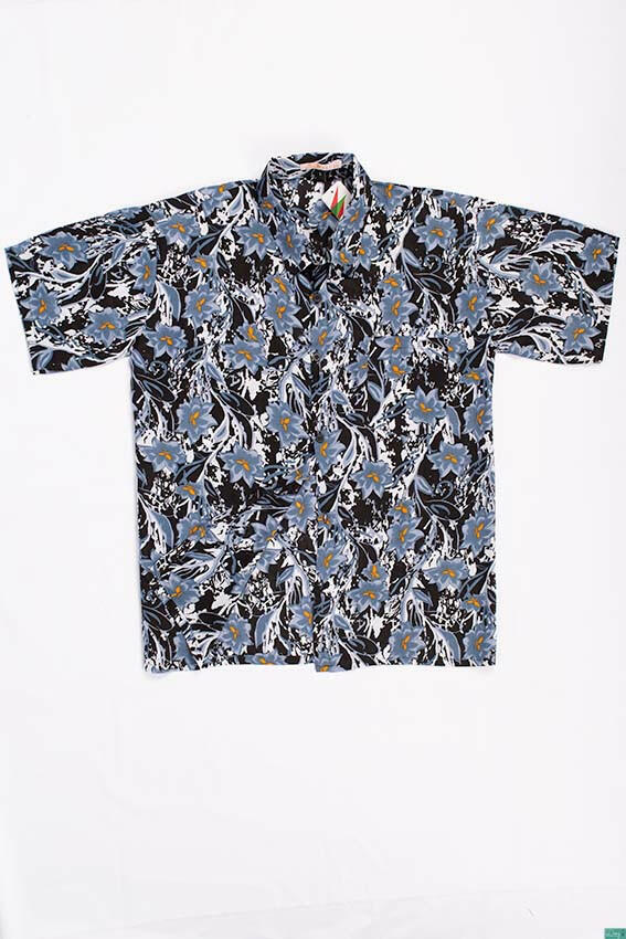 Men’s half sleeve slim fit floral prints Summer Shirts. 