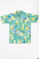 Men’s half sleeve slim fit floral jungle prints summer Shirts.