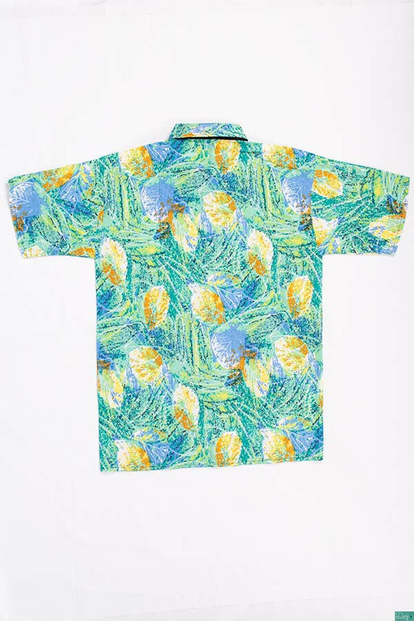 Men’s half sleeve slim fit floral jungle prints summer Shirts.