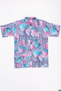 Men’s half sleeve slim fit floral jungle prints summer Shirts.