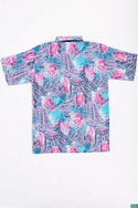 Men’s half sleeve slim fit floral jungle prints summer Shirts.