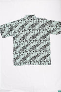 Men’s half sleeve slim fit black floral summer prints shirts.