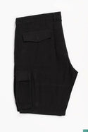 Men’s cargo Casual Shorts are with pockets in Black.