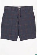Men’s Casual Shorts are with pockets drawstring waist in charcoal and black & red check colour.