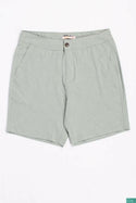 Men’s Comfortable stylish, Casual Shorts are with pockets and elastic waist in Sea green.